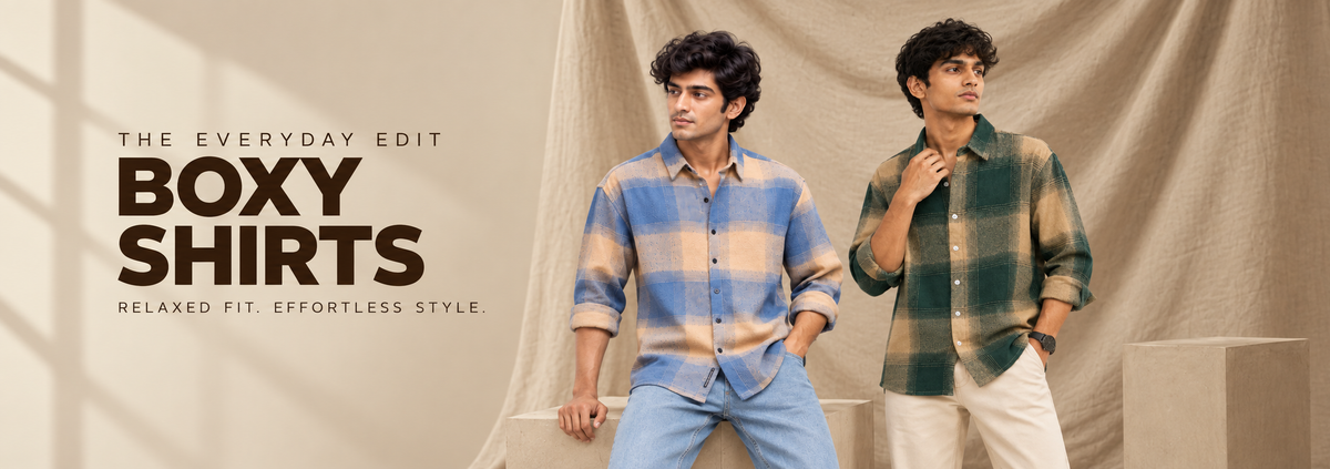 Boxy Shirts for Men