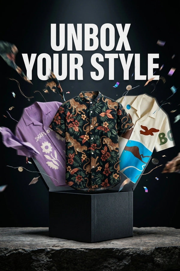Pick Any 3 - Unbox Your Style Printed Shirts